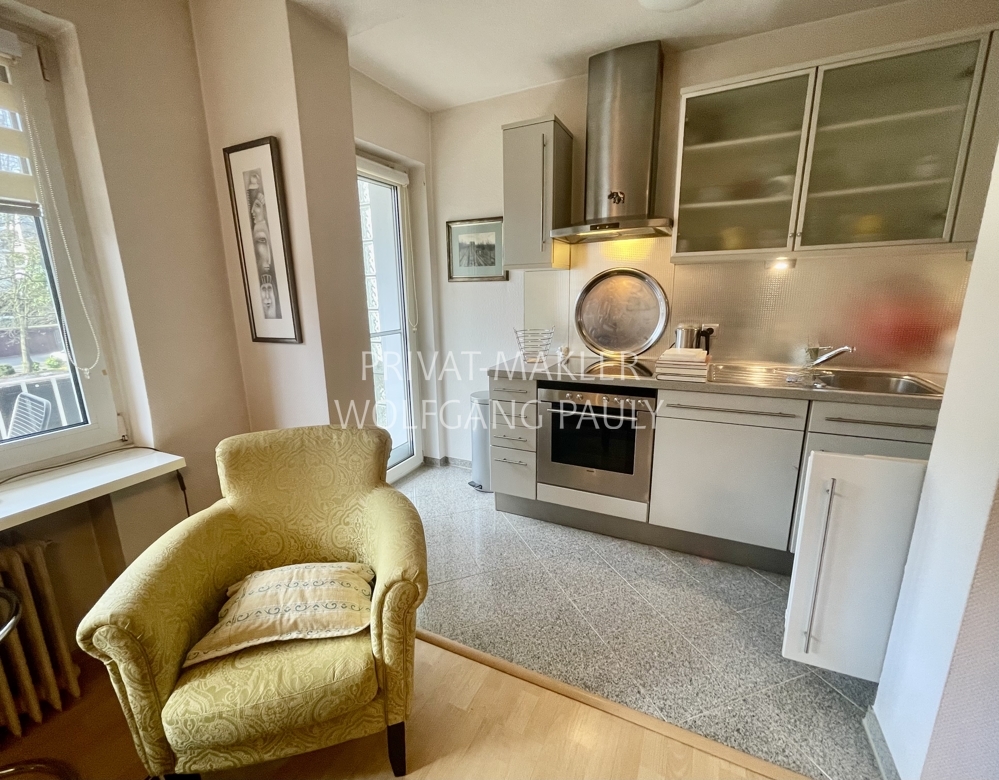 Teilans. Küche/ Wohnen