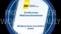 Wir sind zertifiziert