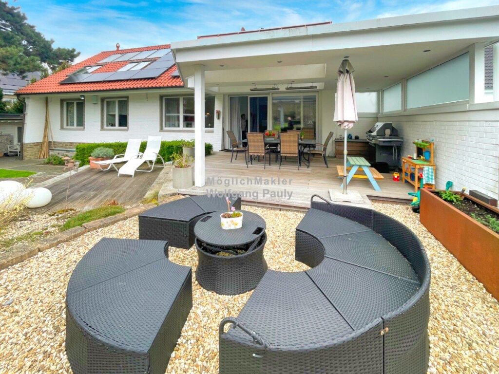 Terrassenbereich.