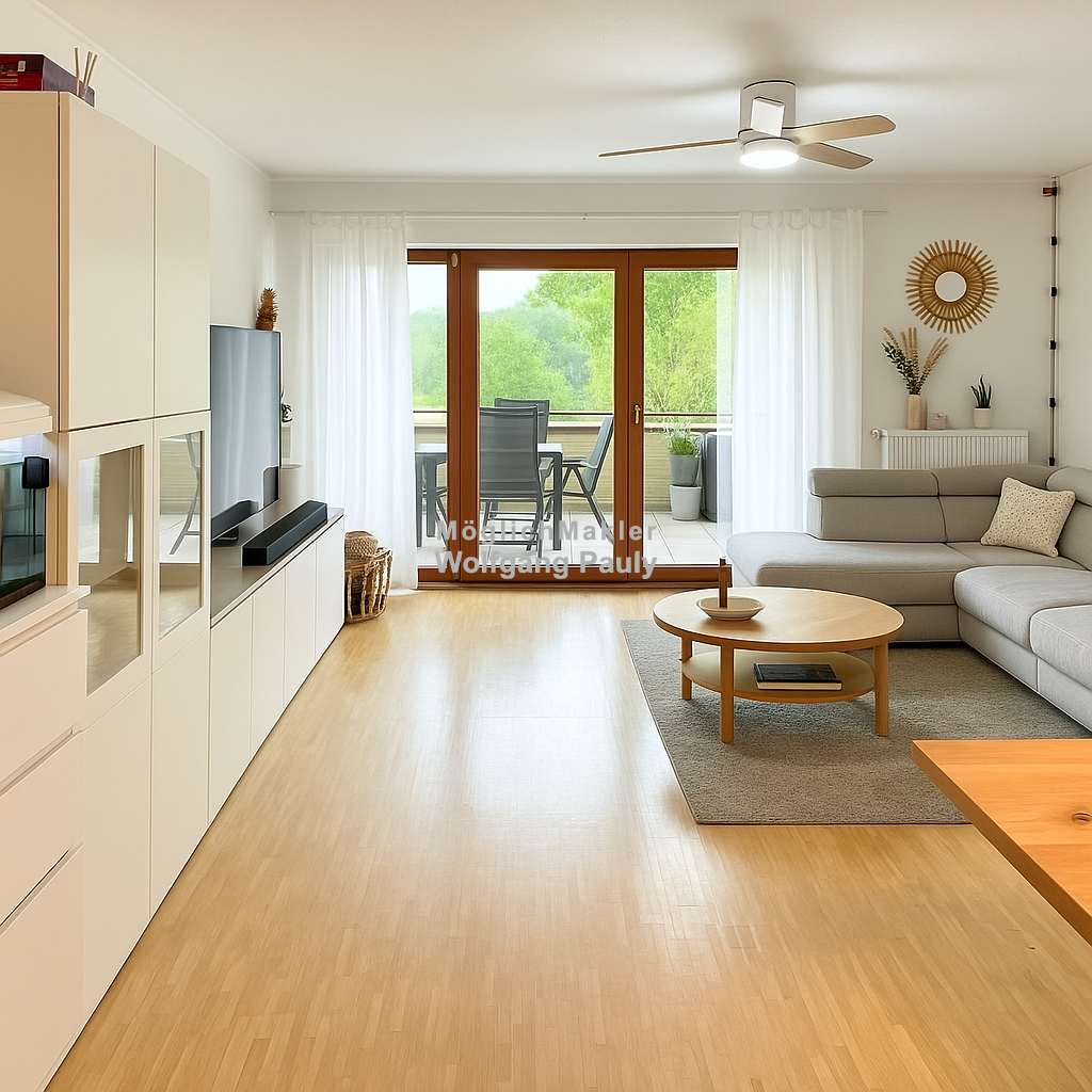 Teilans. Wohnzimmer