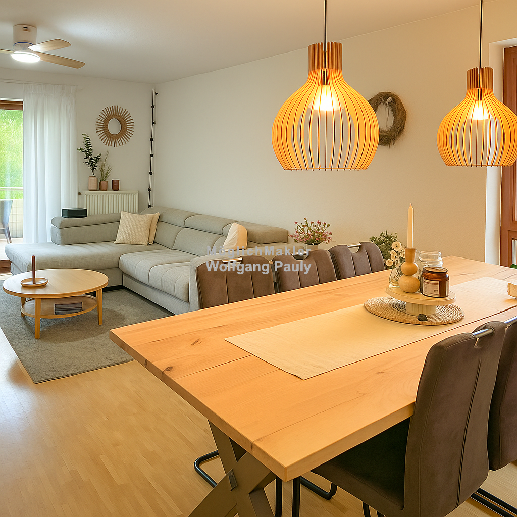 Teilans. Wohnzimmer