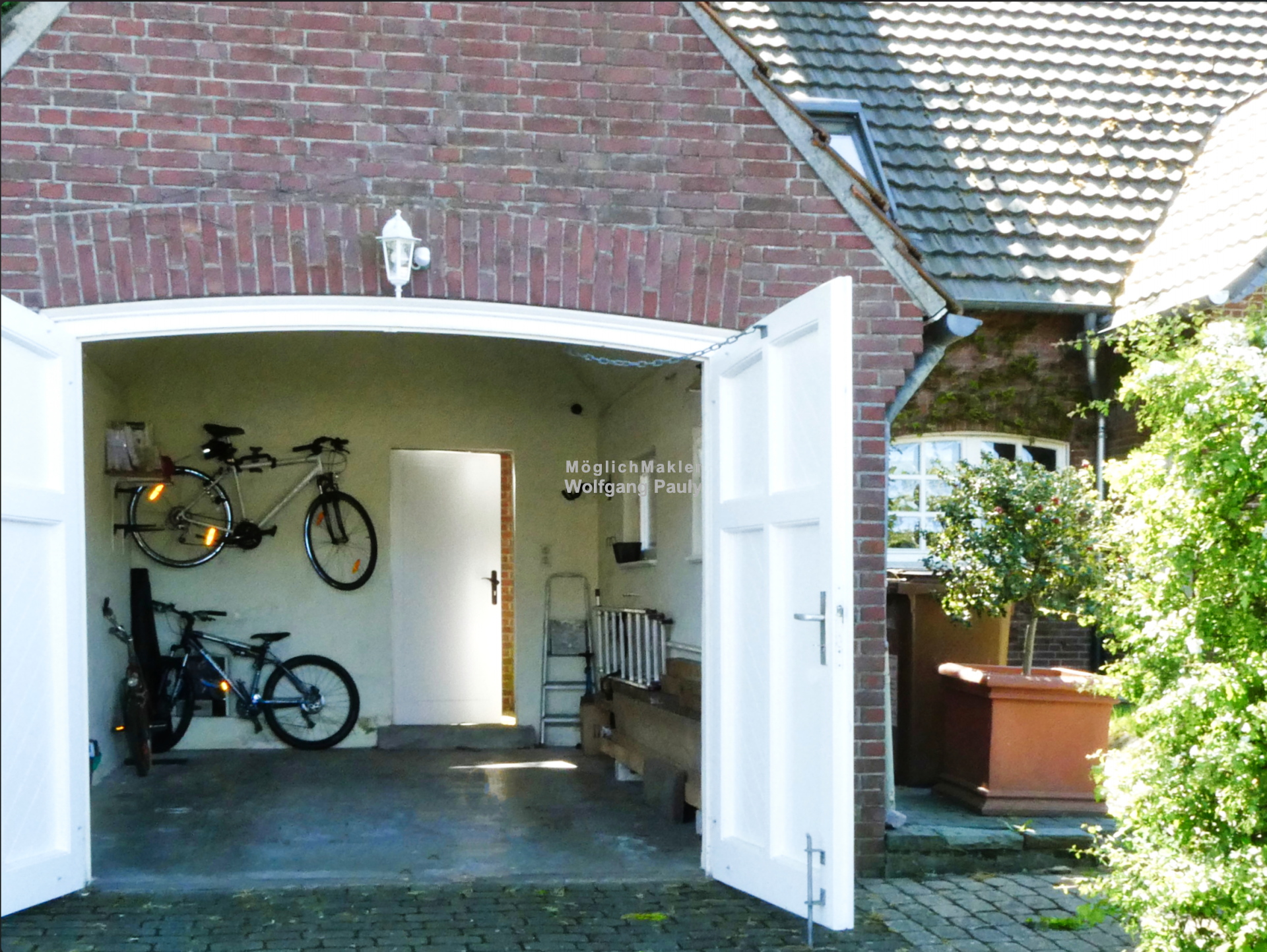 Garagenblick