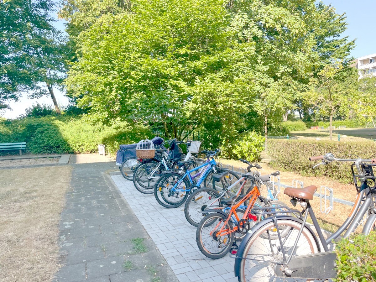 Platz f. Fahrräder