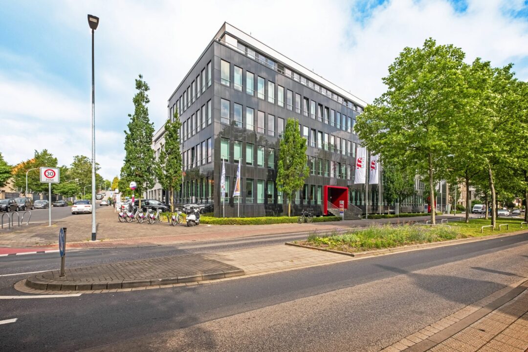 Bürogebäude von Wolfgang Pauly Immobilien an der Hohenzollernstraße in Mönchengladbach